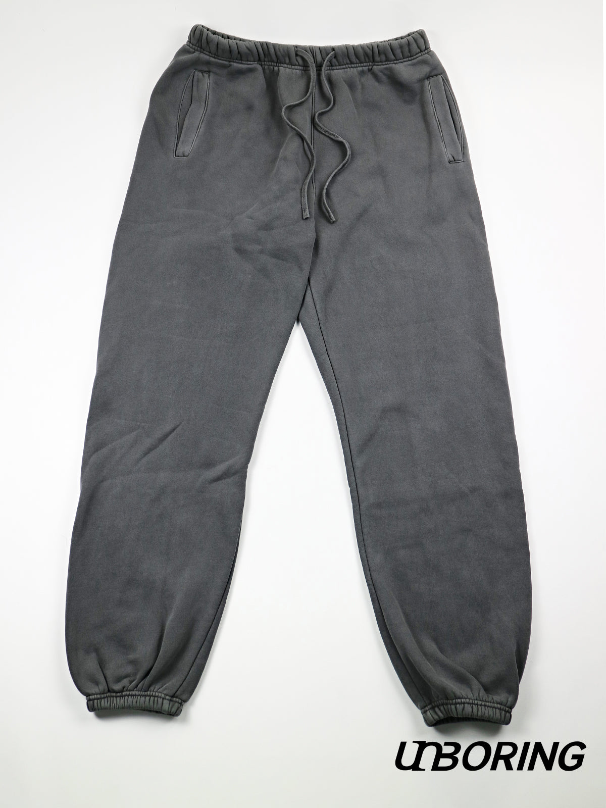 UNB heavyweight sweatpants washed charcoal