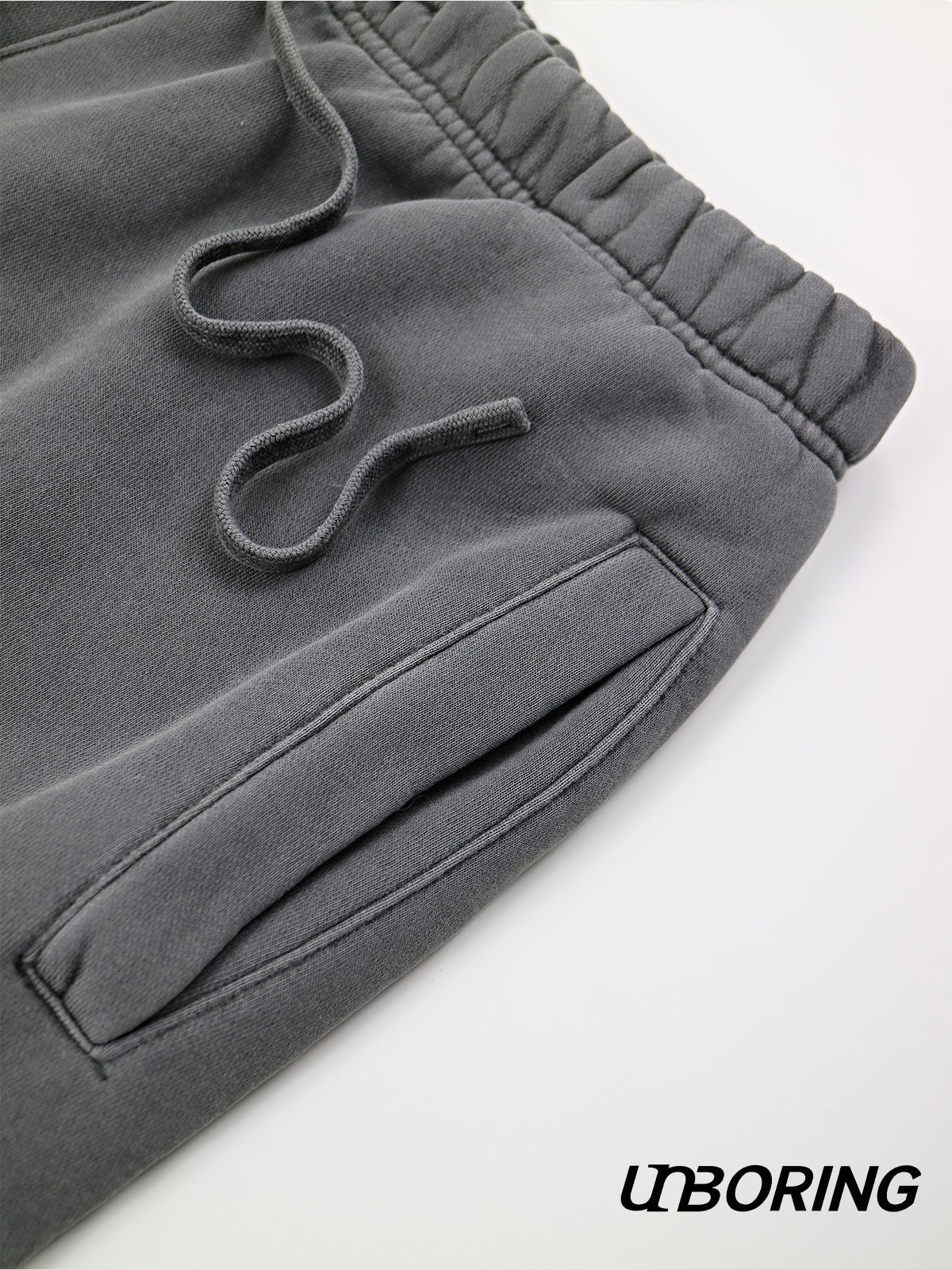 UNB heavyweight sweatpants washed charcoal